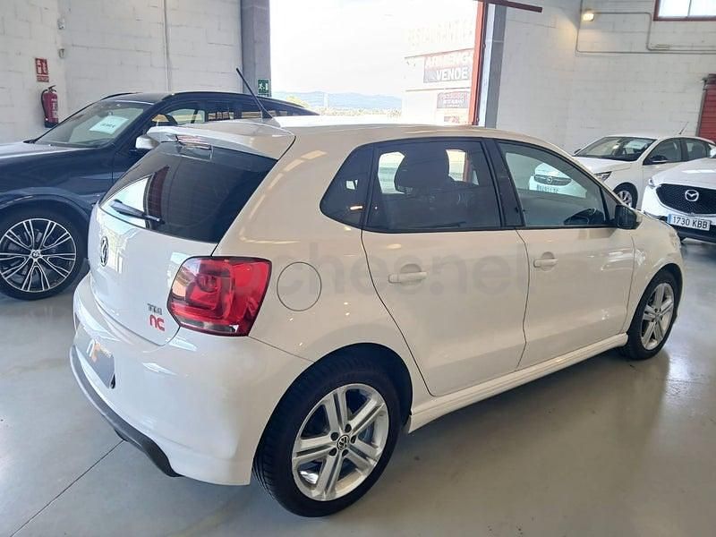 Usado VW Polo R-line 105 CV (77 kW) 2013 Blanco Utilitario