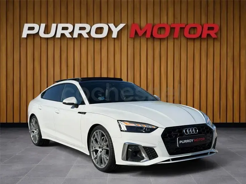 Usado Audi A5 Sportback S-Line 204 CV (150 kW) 2022 Blanco Utilitario