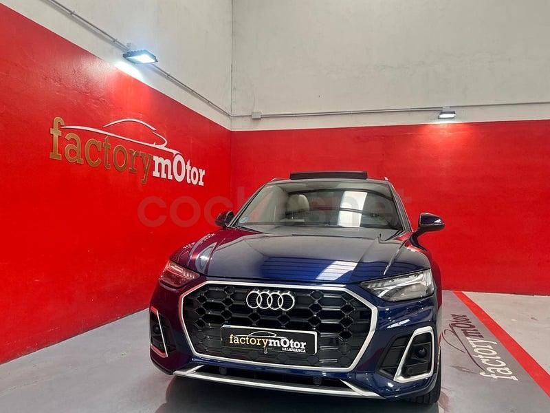 Usado Audi Q5 S-Line 163 CV (119 kW) 2021 Azul SUV