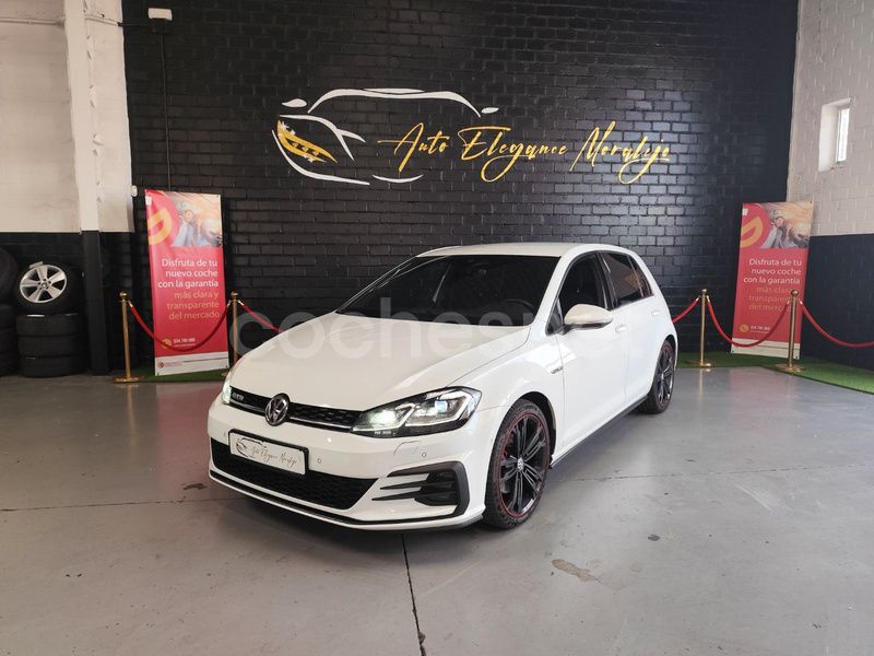 Blanco Usado 2018 VW Golf VII GTD Berlina | 18.990 € (Precio justo) - Imagen 1/4