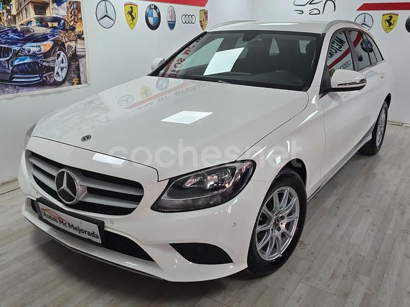 Blanco Usado 2019 Mercedes C200 Familiar | 16.999 € (Buen precio) - Imagen 1/4