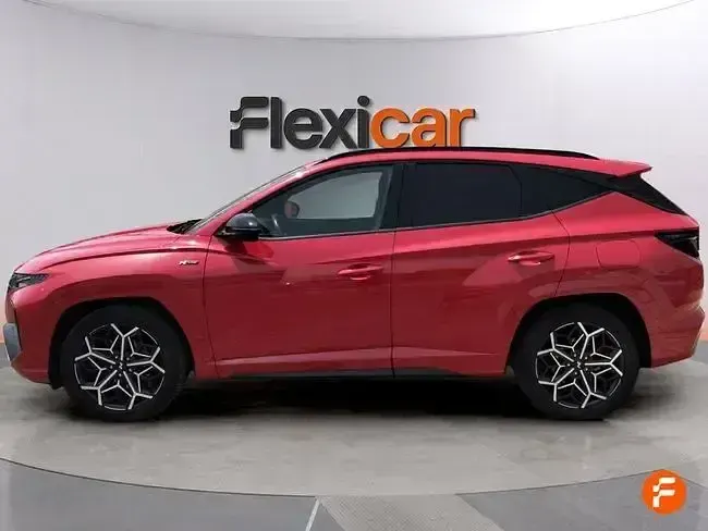 Usado Hyundai Tucson N Line 150 CV (110 kW) 2022 Rojo SUV