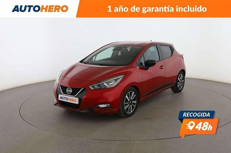 Rojo Usado 2019 Nissan Micra N-Connecta Utilitario | 14.699 € (Un poco caro) - Imagen 1/3