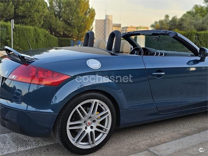 Azul Usado 2008 Audi TT Roadster S-Line Descapotable | 11.500 € (Precio justo) - Imagen 1/4