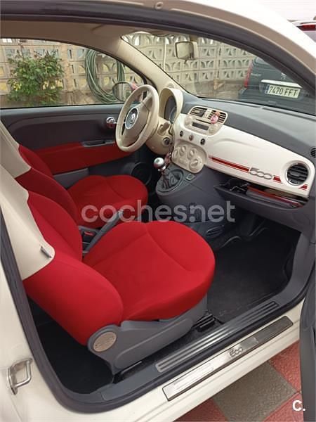 Usado Fiat 500 Lounge 69 HP (50 kW) 2009 Branco Cabrios