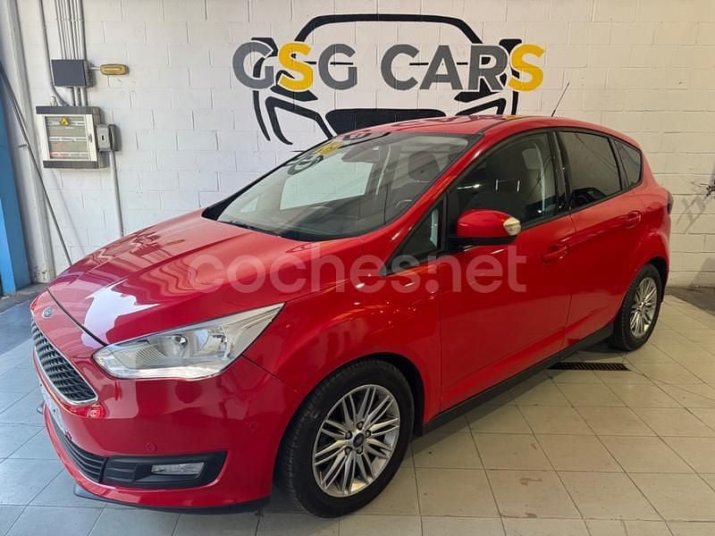 Rojo Usado 2015 Ford C-MAX Titanium Monovolumen | 5950 € (Precio justo) - Imagen 1/4