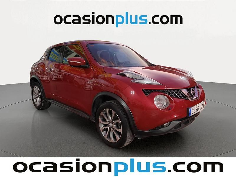 Brugt Nissan Juke Tekna 110 HK (80 kW) 2017 Rød SUV