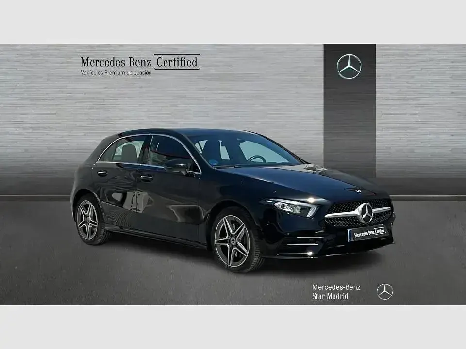 Usado Mercedes A250 218 CV (160 kW) 2022 Negro Berlina