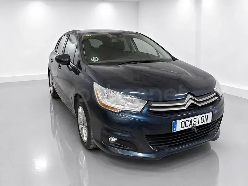 Usado Citroën C4 Exclusive 112 CV (82 kW) 2012 Azul Berlina