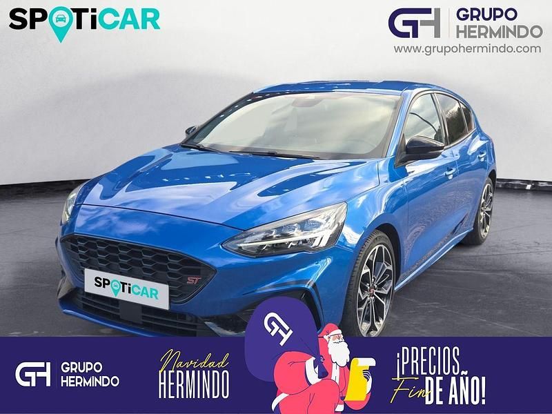 Azul Usado 2021 Ford Focus ST-Line Berlina | 17.885 € (Un poco caro) - Imagen 1/4