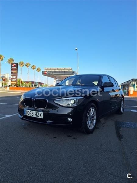 Negro Usado 2015 BMW 116 Utilitario | 8600 € (Precio justo) - Imagen 1/4