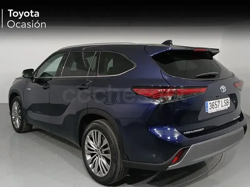 Usado Toyota Highlander Advance 246 CV (180 kW) 2021 Azul SUV
