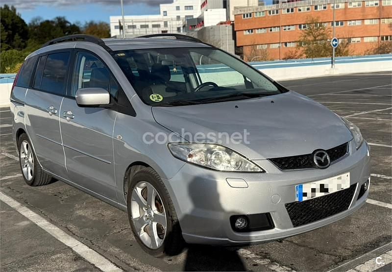 Gris / plata Usado 2007 Mazda 5 Sportive Monovolumen | 3500 € (Buen precio) - Imagen 1/4