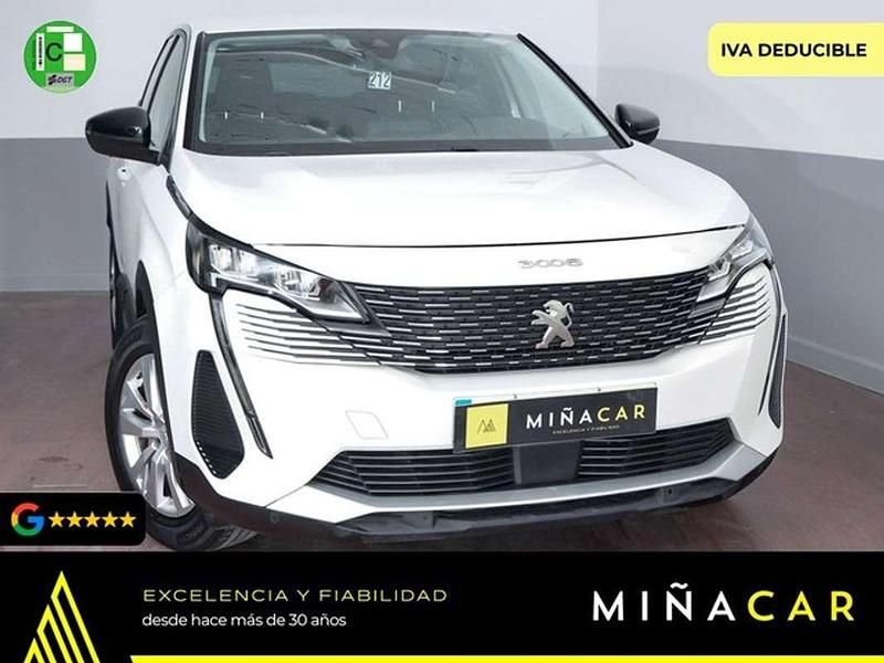 Blanco Usado 2022 Peugeot 3008 Active Monovolumen | 16.605 € (Buen precio) - Imagen 1/4
