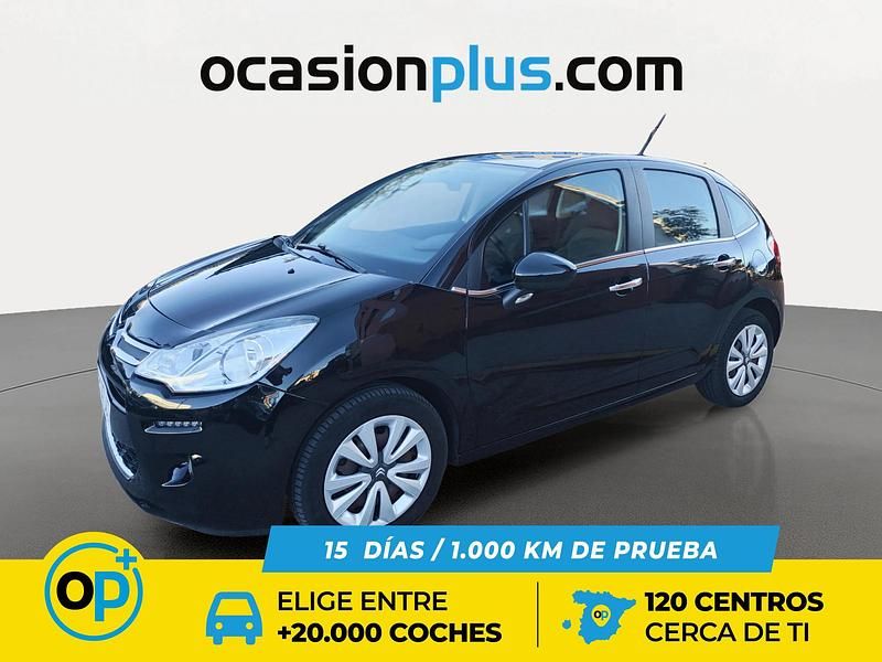 Usado Citroën C3 92 CV (67 kW) 2015 Negro Utilitario