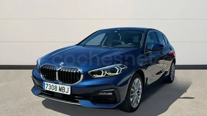 Usado BMW 118 136 CV (100 kW) 2022 Azul Utilitario