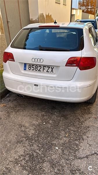 Usado Audi A3 Ambiente 170 CV (125 kW) 2008 Blanco Utilitario