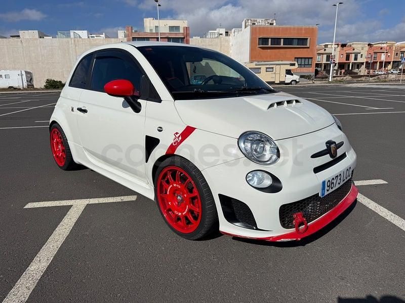 Usado Abarth 500 135 CV (99 kW) 2009 Blanco Utilitario