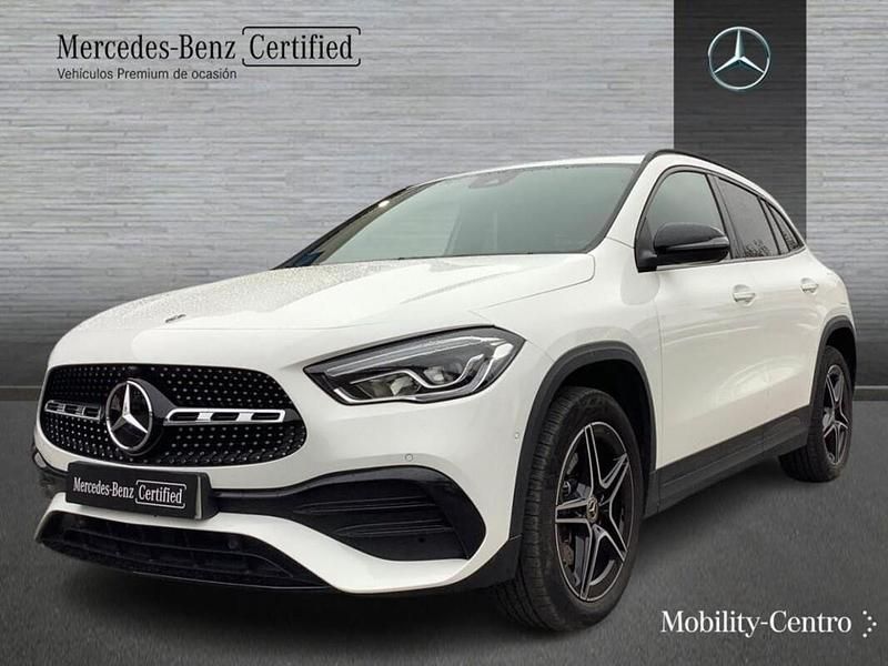 Blanco polar pintura unicolor Usado 2021 Mercedes GLA250 AMG line SUV | 36.900 € - Imagen 1/4