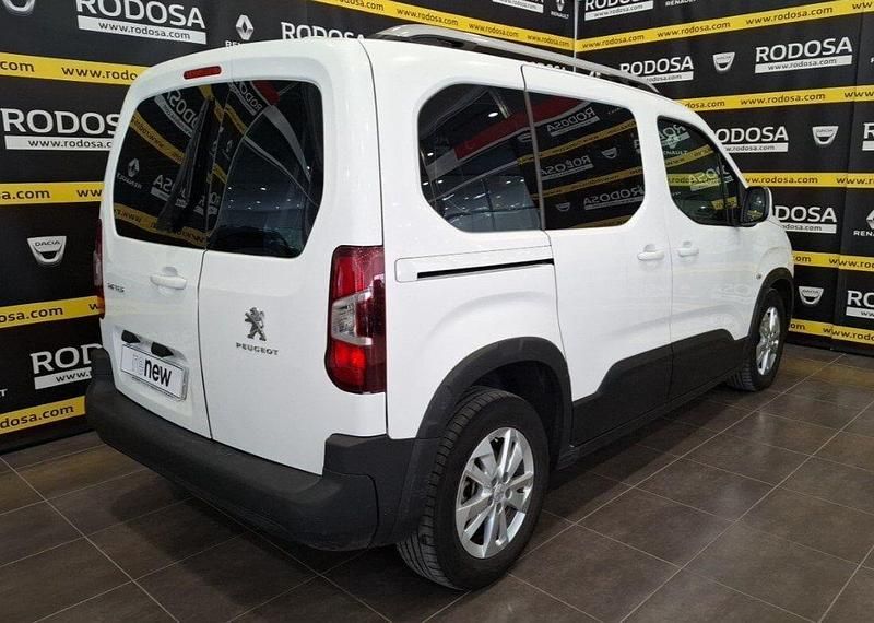 Usado Peugeot Rifter Access 100 CV (73 kW) 2019 Blanco Monovolumen