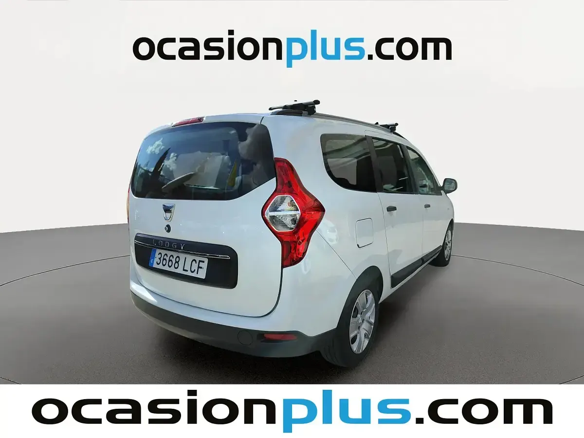 Usado Dacia Lodgy Comfort 95 CV (69 kW) 2019 Blanco Monovolumen