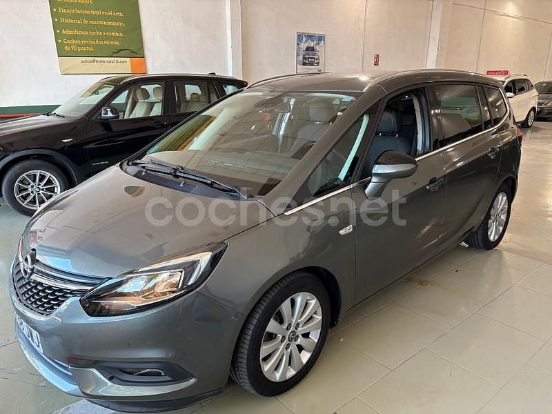 Gris / plata Usado 2017 Opel Zafira Tourer Excellence Monovolumen | 12.300 € (Precio justo) - Imagen 1/4