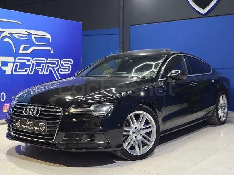 Usado Audi A7 Sportback S-Line 272 CV (200 kW) 2016 Negro Utilitario