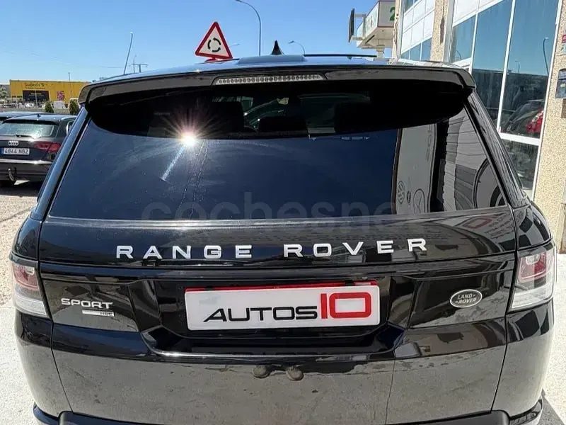 Usado Land Rover Range Rover Sport HSE 258 CV (189 kW) 2017 Negro SUV