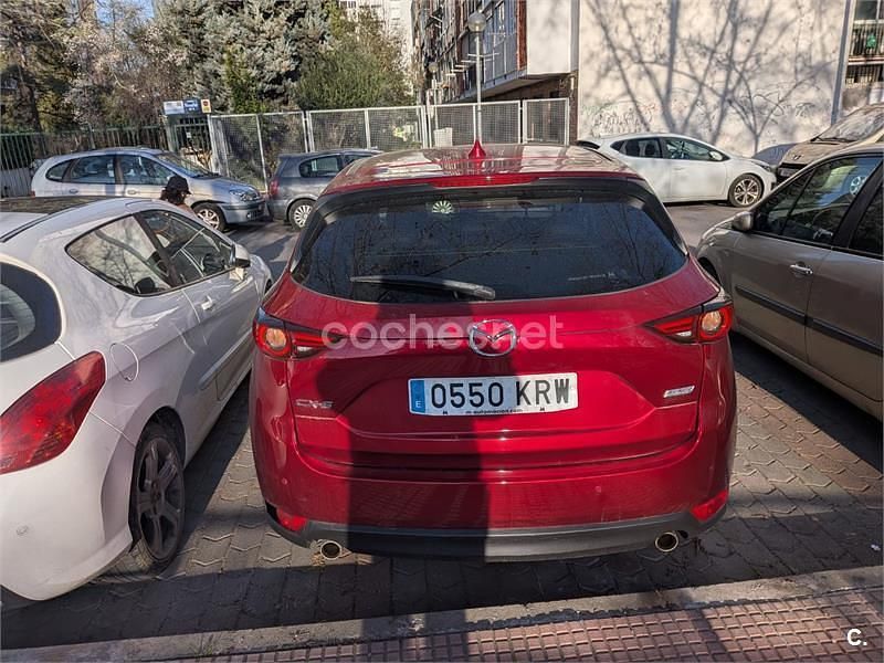 Usado Mazda CX-5 194 CV (142 kW) 2018 Granate SUV
