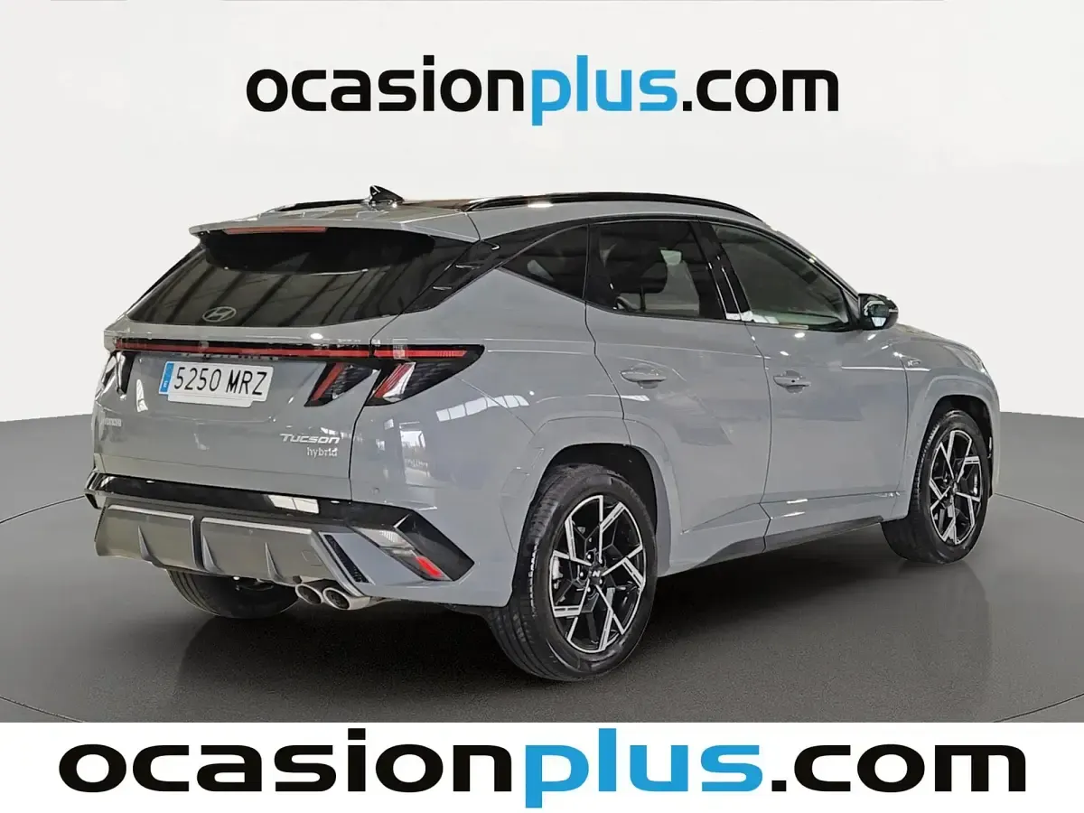 Usado Hyundai Tucson N Line 150 CV (110 kW) 2024 Gris SUV