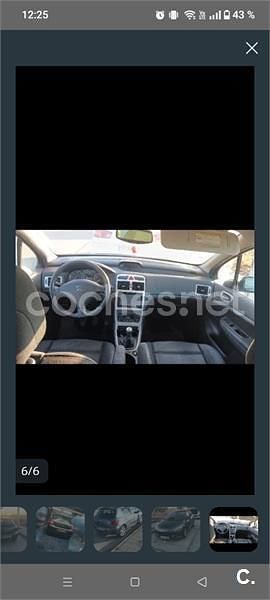 Usado Peugeot 307 110 CV (80 kW) 2006 Azul Berlina