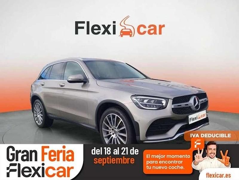 Beige Usado 2021 Mercedes GLC220 SUV | 31.890 € (Super precio) - Imagen 1/4
