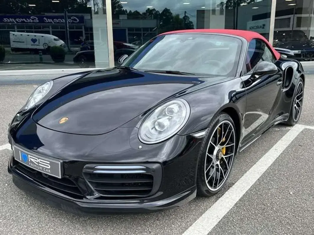 Usado Porsche 911 Turbo S 581 CV (427 kW) 2016 Negro Coupe