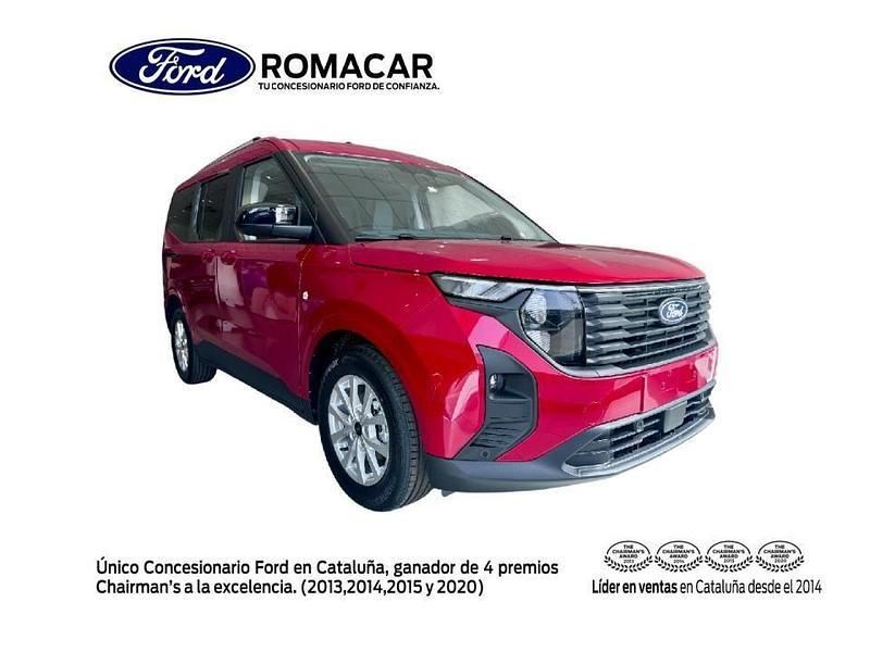 Rojo Nuevo 2025 Ford Tourneo Courier Titanium Monovolumen | 23.995 € - Imagen 1/4