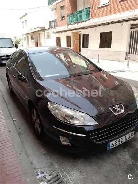 Usado Peugeot 407 110 CV (80 kW) 2008 Negro Berlina