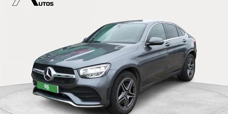 Usado Mercedes GLC43 AMG 194 CV (142 kW) 2022 Gris Coupe