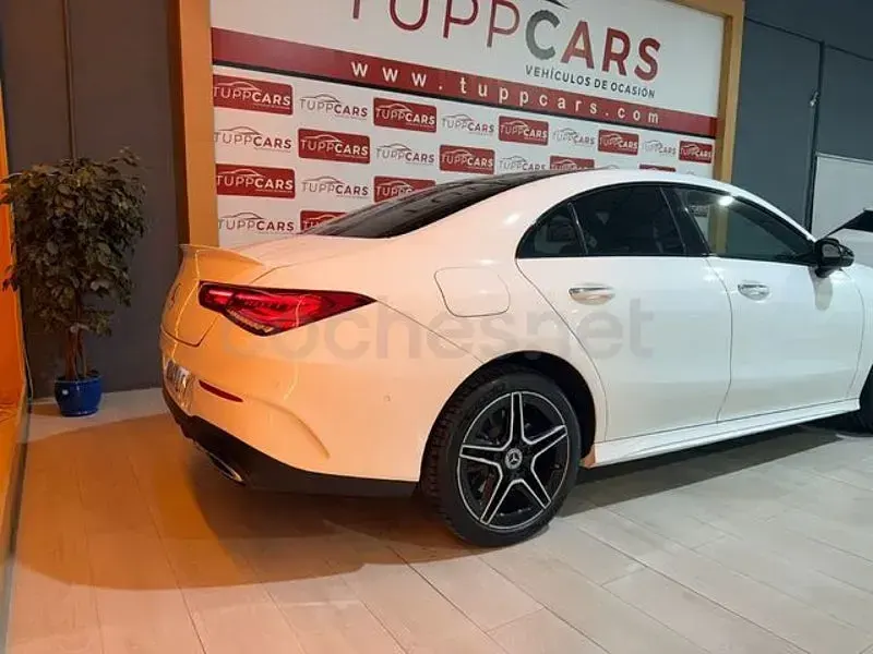 Usado Mercedes CLA250e 218 CV (160 kW) 2021 Blanco Coupe