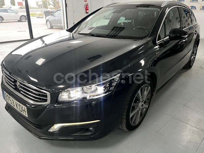 Negro Usado 2017 Peugeot 508 GT-line Familiar | 10.500 € (Precio justo) - Imagen 1/4