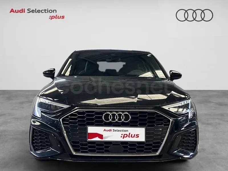 Usado Audi A3 S-Line 150 CV (110 kW) 2024 Negro Berlina