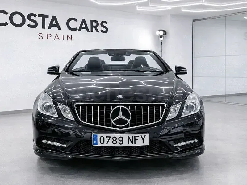 Usado Mercedes E350 Avantgarde 231 CV (169 kW) 2011 Negro Descapotable