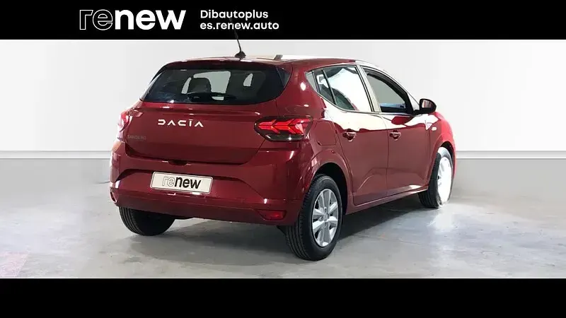 Usado Dacia Sandero Expression 100 CV (73 kW) 2023 Rojo Berlina