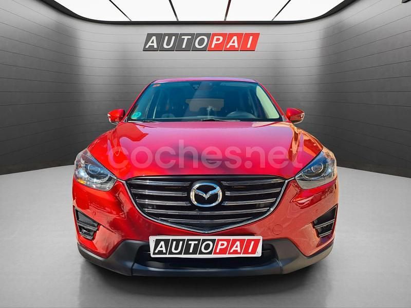 Usado Mazda CX-5 Style 150 CV (110 kW) 2016 Granate SUV
