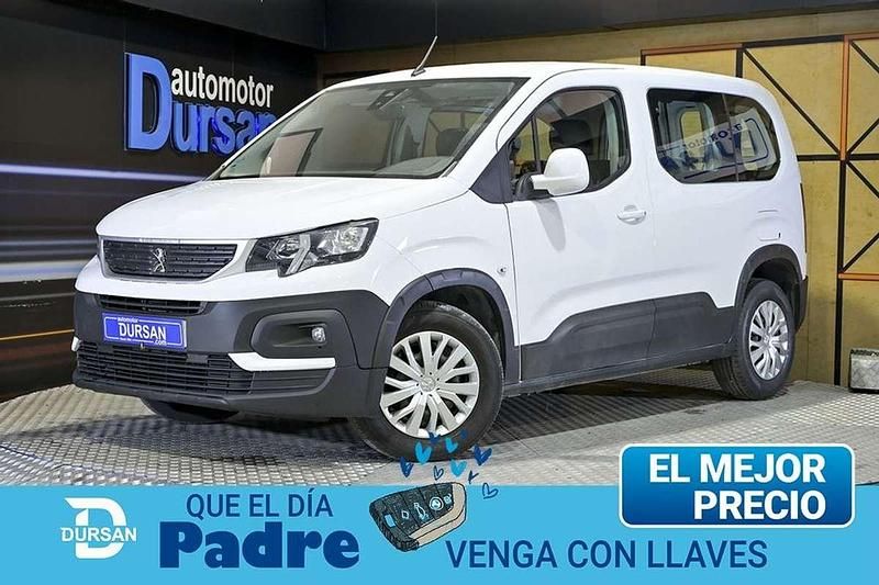 Usado Peugeot Rifter Active 101 CV (74 kW) 2021 Blanco Monovolumen