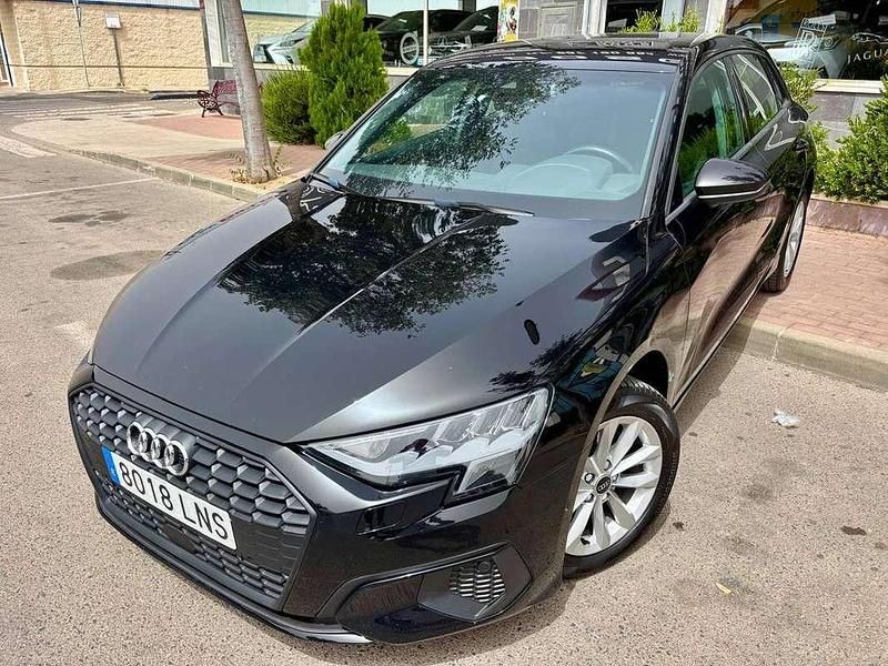 Usado Audi A3 Sportback 116 CV (85 kW) 2021 Negro Utilitario
