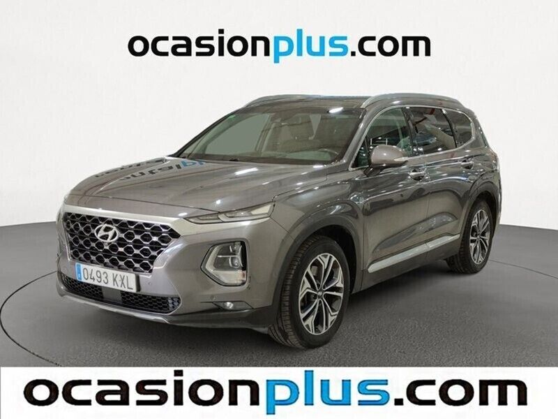 Gris Usado 2019 Hyundai Santa Fe Style SUV | 27.264 € (Un poco caro) - Imagen 1/4