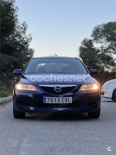 Usado Mazda 6 Active 120 CV (88 kW) 2004 Azul Berlina