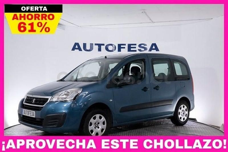 Azul Usado 2016 Peugeot Partner Tepee Active Monovolumen | 9650 € (Buen precio) - Imagen 1/4