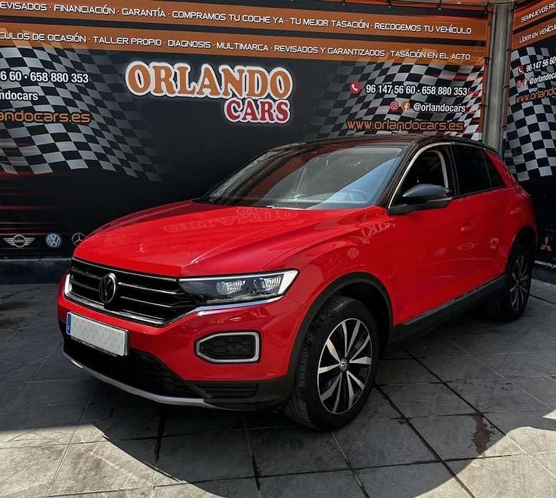 Rojo Usado 2018 VW T-Roc Sport SUV | 17.250 € (Precio justo) - Imagen 1/4