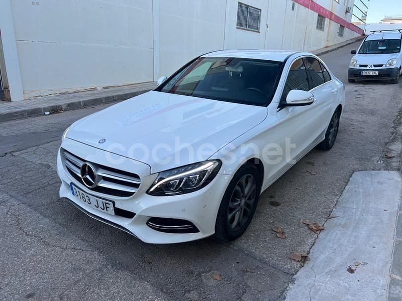 Blanco Usado 2015 Mercedes C220 Avantgarde Berlina | 17.400 € (Super precio) - Imagen 1/4