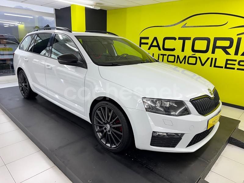 Blanco Usado 2017 Skoda Octavia RS Familiar | 18.990 € (Un poco caro) - Imagen 1/4